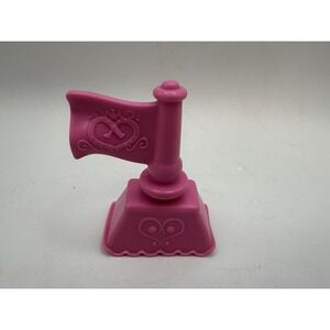 Fisher Price Little People Klip Klop Castle Stable Replacement Flag Pink